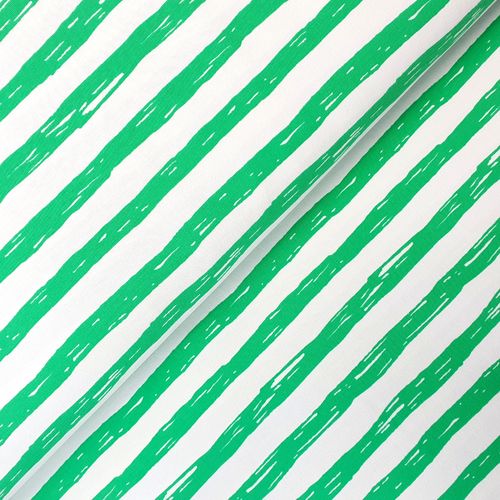 Jersey * Painting Stripes * weiß/grün