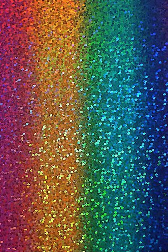 Plotterfolie * Novaflex Premium Polyester Holographic 1900 * Regenbogen