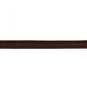 Baumwollschrägband * 20mm breit * 3 Meter Rolle * dunkelbraun