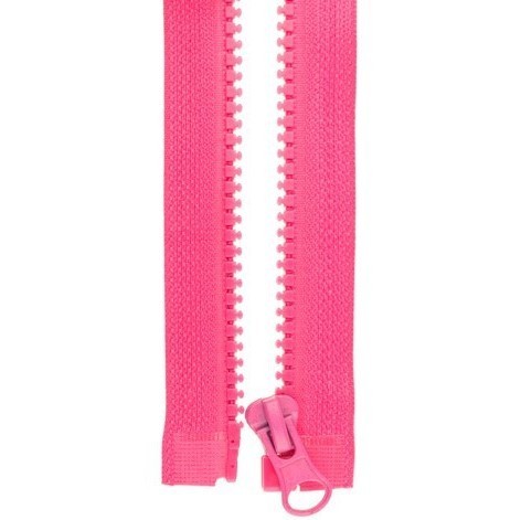 Reißverschluss * teilbar * 70cm * pink