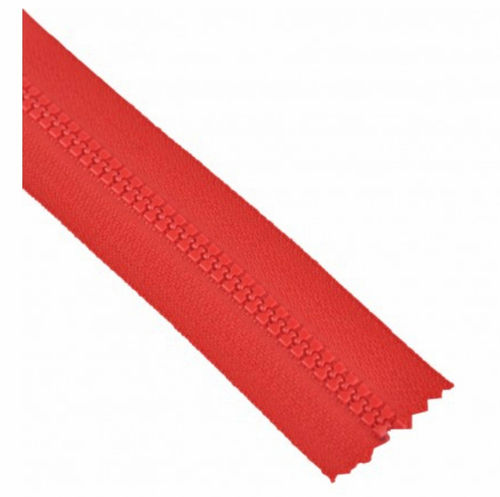 Endlosreißverschluss * 5,7 mm Profil * rot (ohne Zipper, separat bestellbar)
