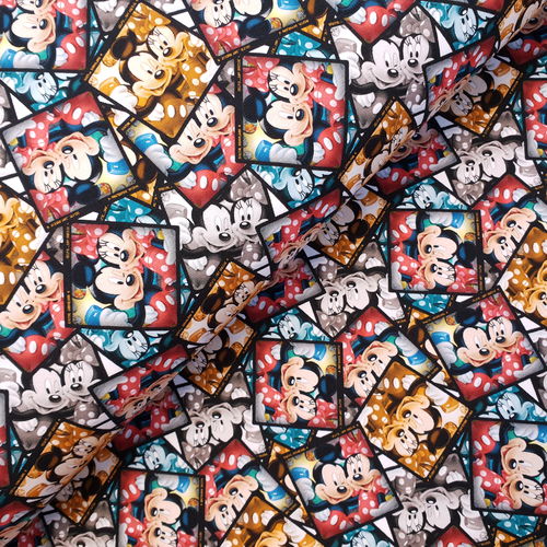 43x160 * Jersey * Mickey & Minnie "Selfie"