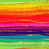 Jersey * Sparkling Stripes "Rainbow" Digitaldruck * Bioqualität