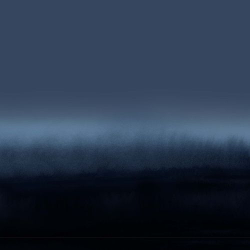 Sommersweat * Panel "Sunset" by Thorsten Berger * Farbverlauf blau