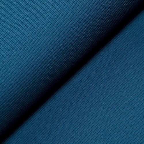 Waffeljersey * kobaltblau * 100% Baumwolle